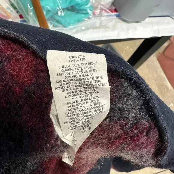 Armani Exchange Wool Plaid Bomber Jacket - Picture 4 of 12